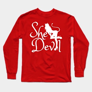 She Devil Long Sleeve T-Shirt